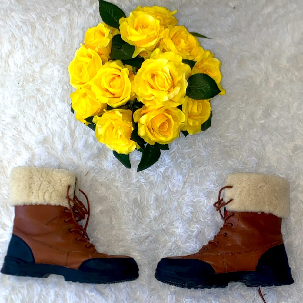Brown Polo winter boots